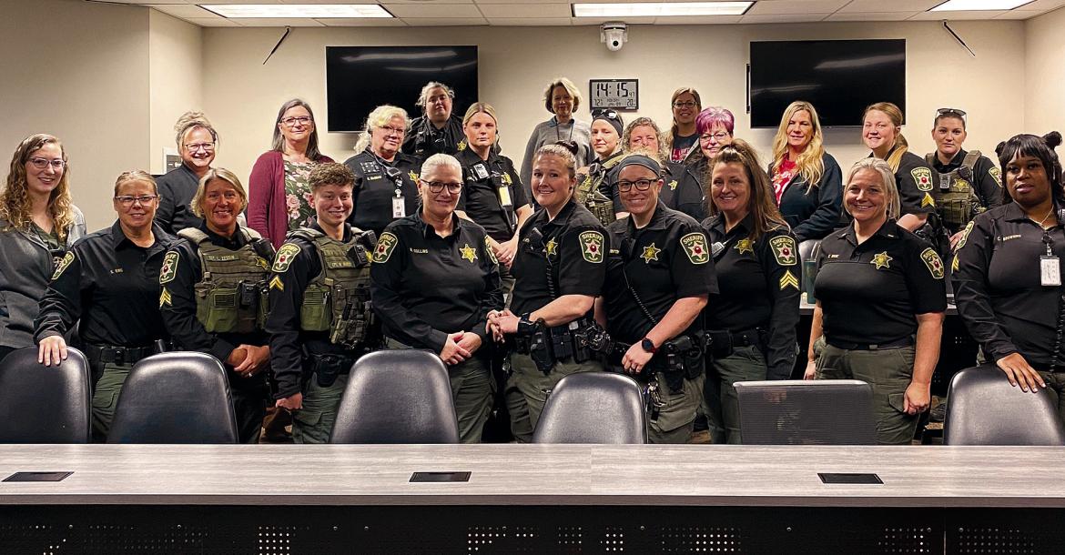 Sheriff pledges to increase women’s representation